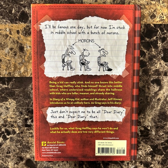 Diary Of A Wimpy Kid Book by Jeff Kinney - Picture 2 of 4